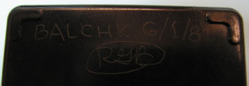 Bally Check (Black Version) Inscription Thumbnail