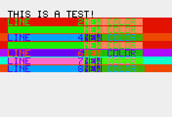 Color BASIC 6