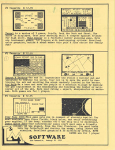 L&M Software Catalog(Tapes 1-6) Page 2
