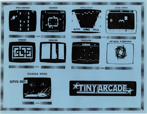 Tiny Arcade Ad (July 1982)