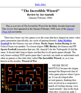 'Incredible Wizard' Review