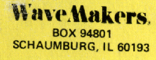 WaveMakers Tape Label (Close-Up)