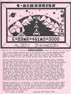 Alien Invasion Instructions